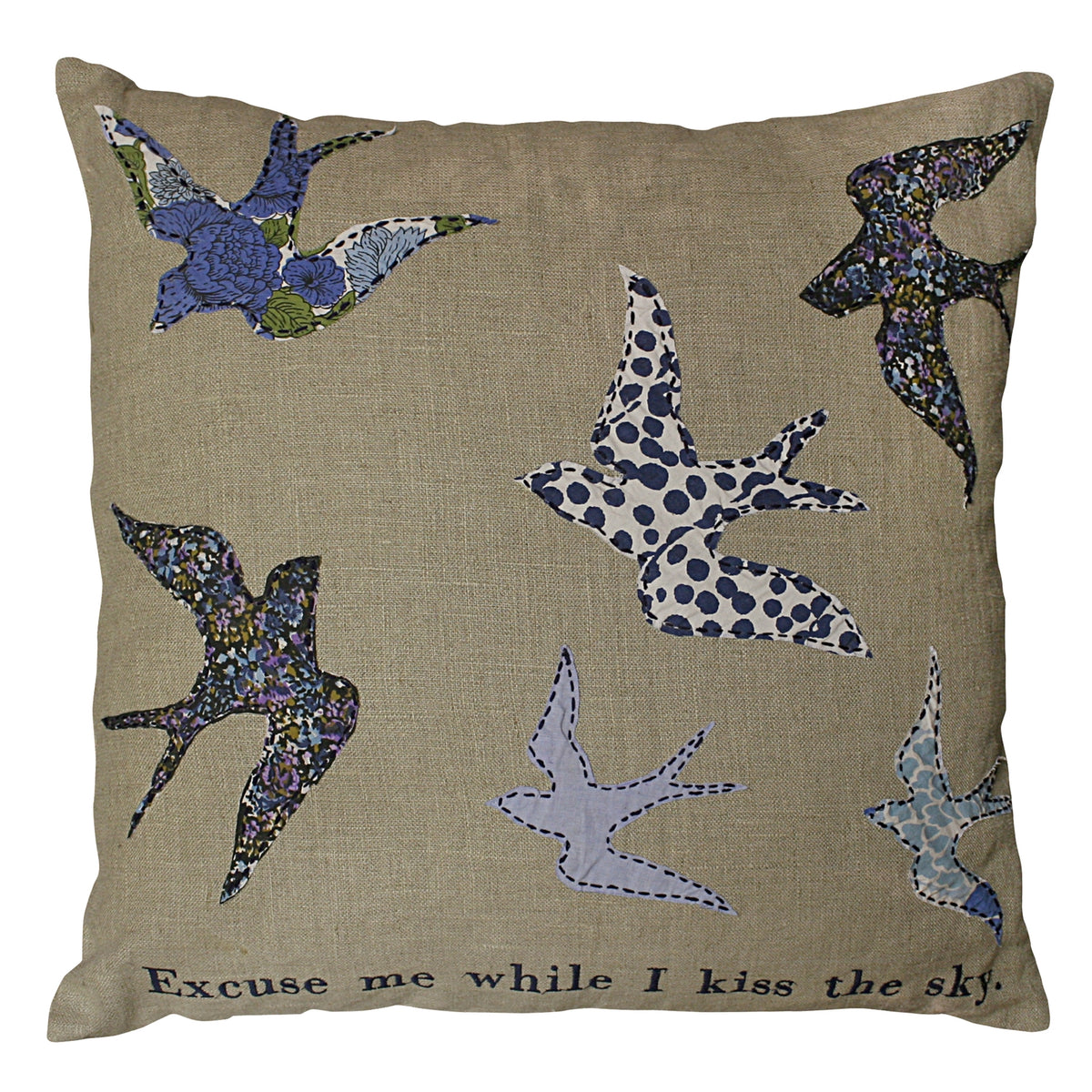 Kiss The Sky Art Pillow