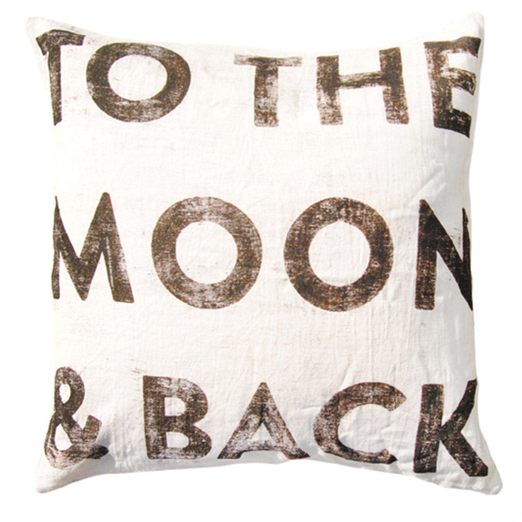 To The Moon and Back Pillow