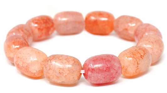 Cracked Stone Beaded Bracelet