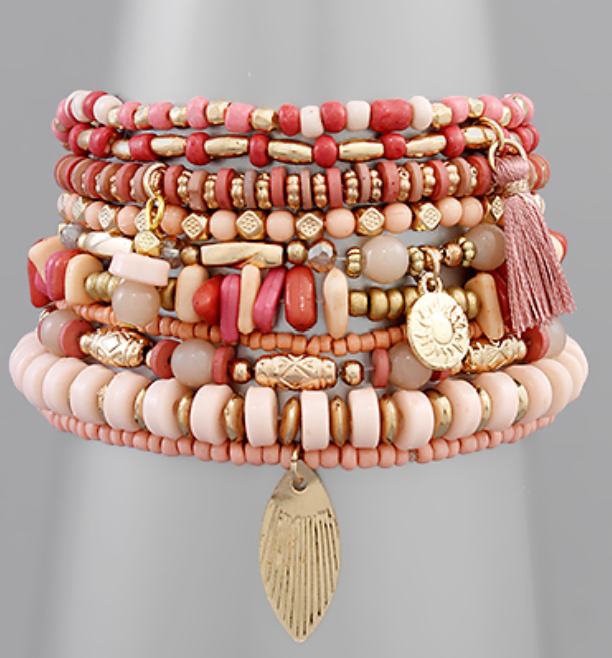 Boho Style Beaded Bracelet