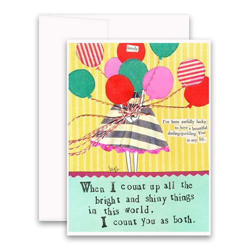 Bright Shiny Things Card
