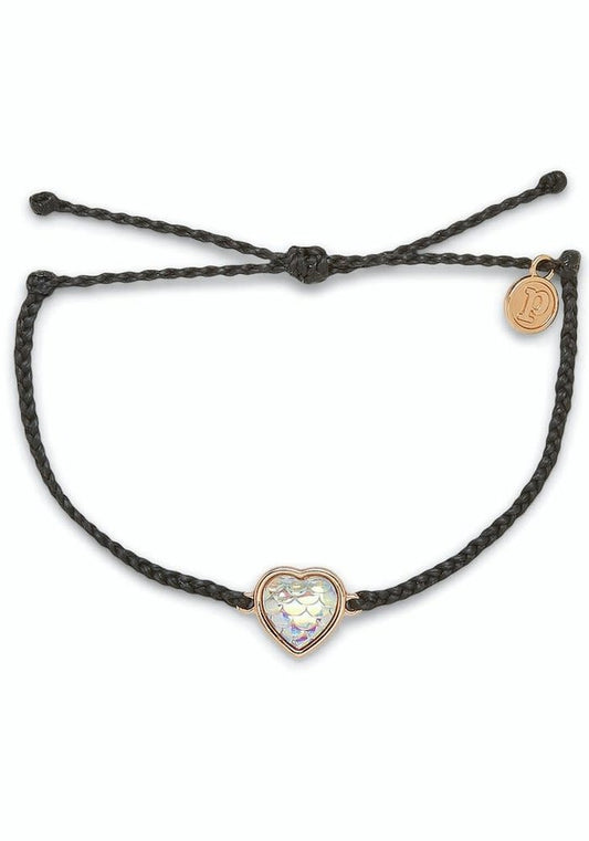 Mermaid Heart Rose Gold Bracelet