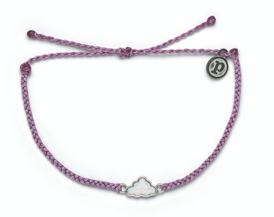 Opal Cloud Charm Bracelet