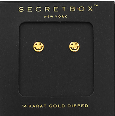 5mm Smiley Face Studs