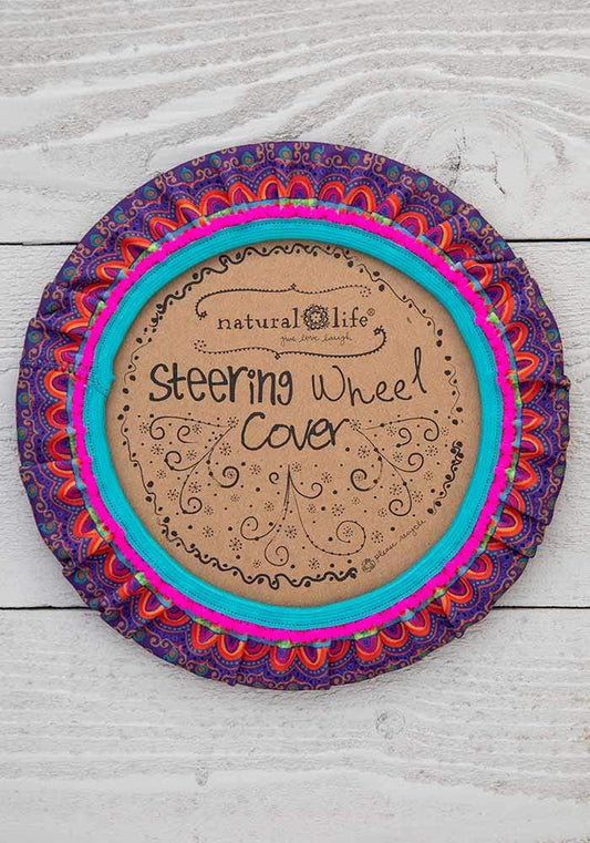 Rainbow Steering Wheel Cover