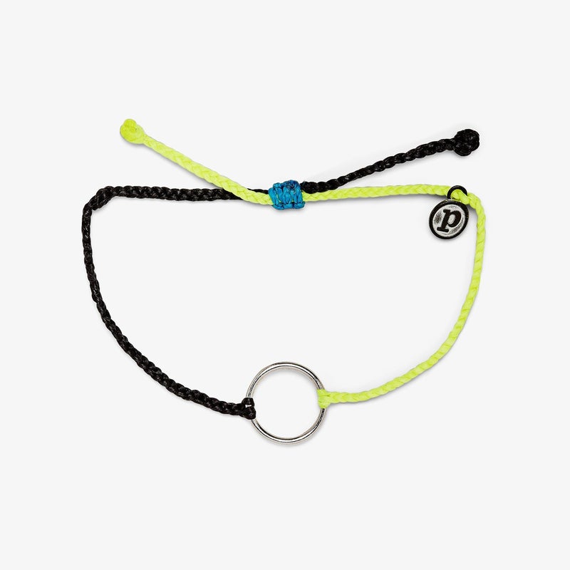 Two-Tone Full Circle Charm Bracelet