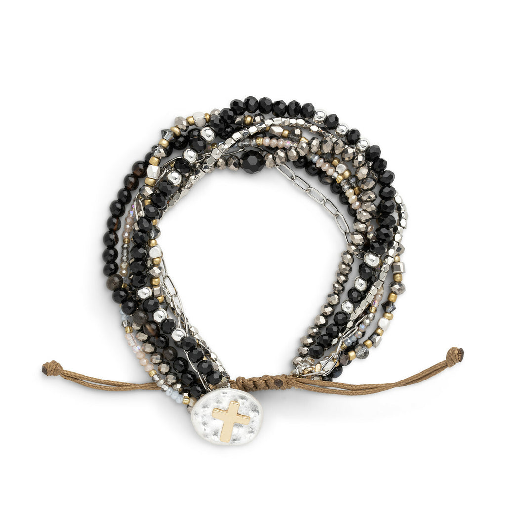 Your Journey Prayer Bracelet - Black