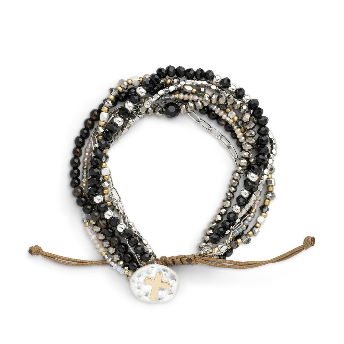 Your Journey Prayer Bracelet - Black
