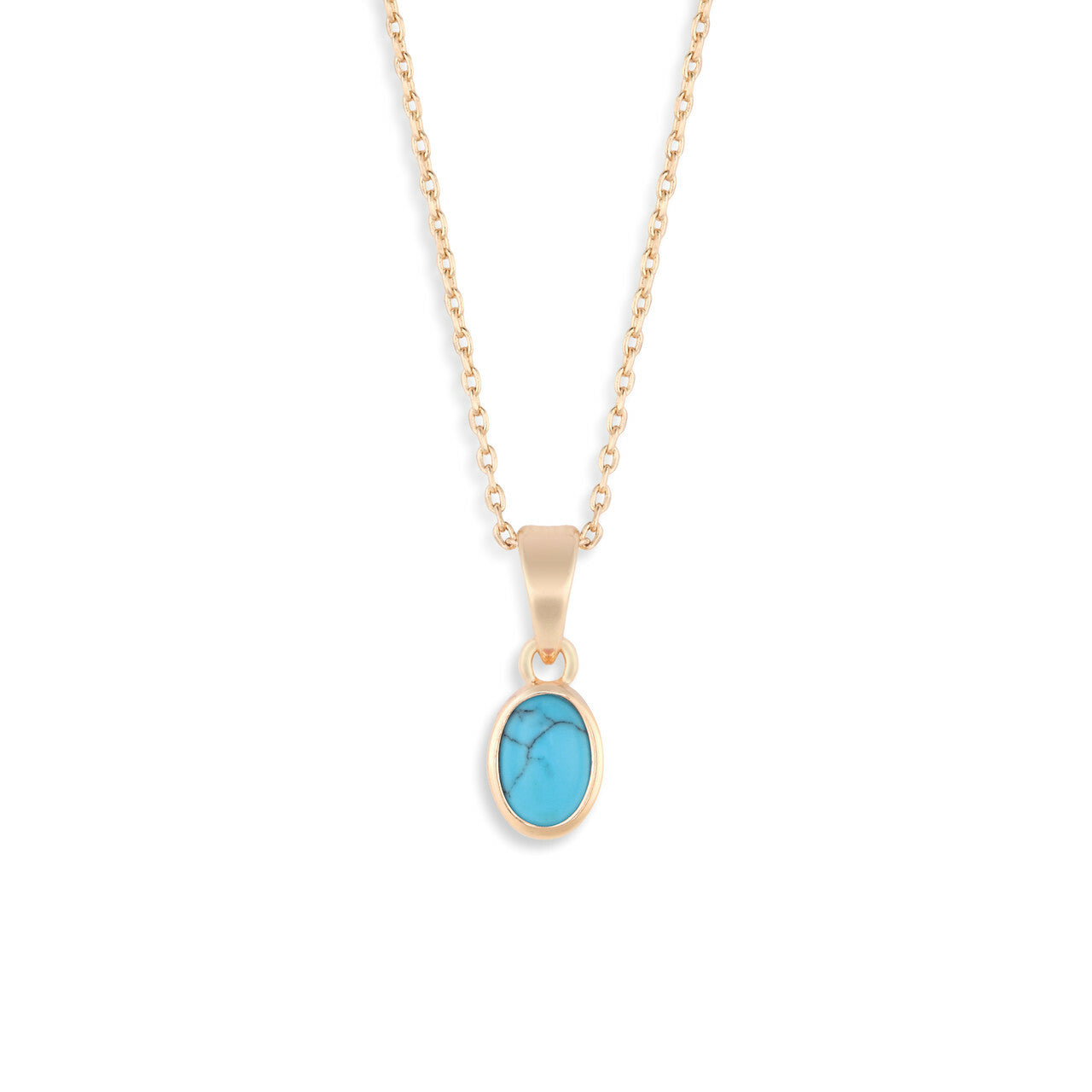 Gold Giving Necklace - Turquoise