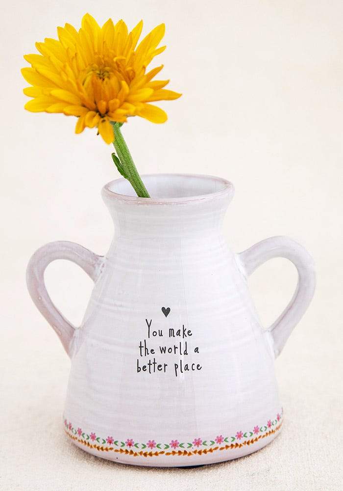 World Better Artisan Bud Vase