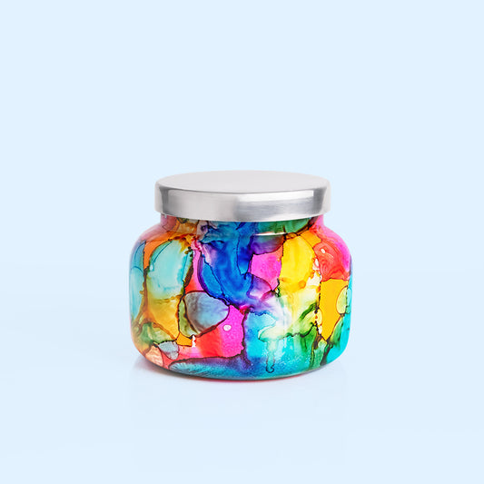 Capri Blue Volcano Rainbow Signature Jar