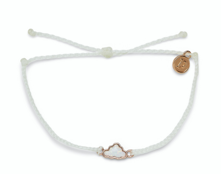 Opal Cloud Charm Bracelet