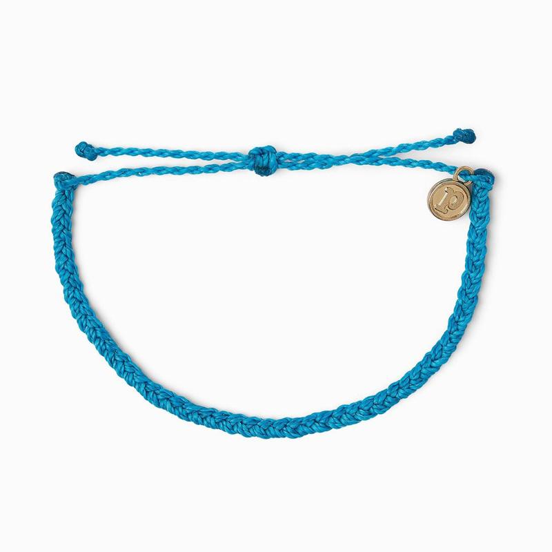 Blue Mini Braided Bracelet